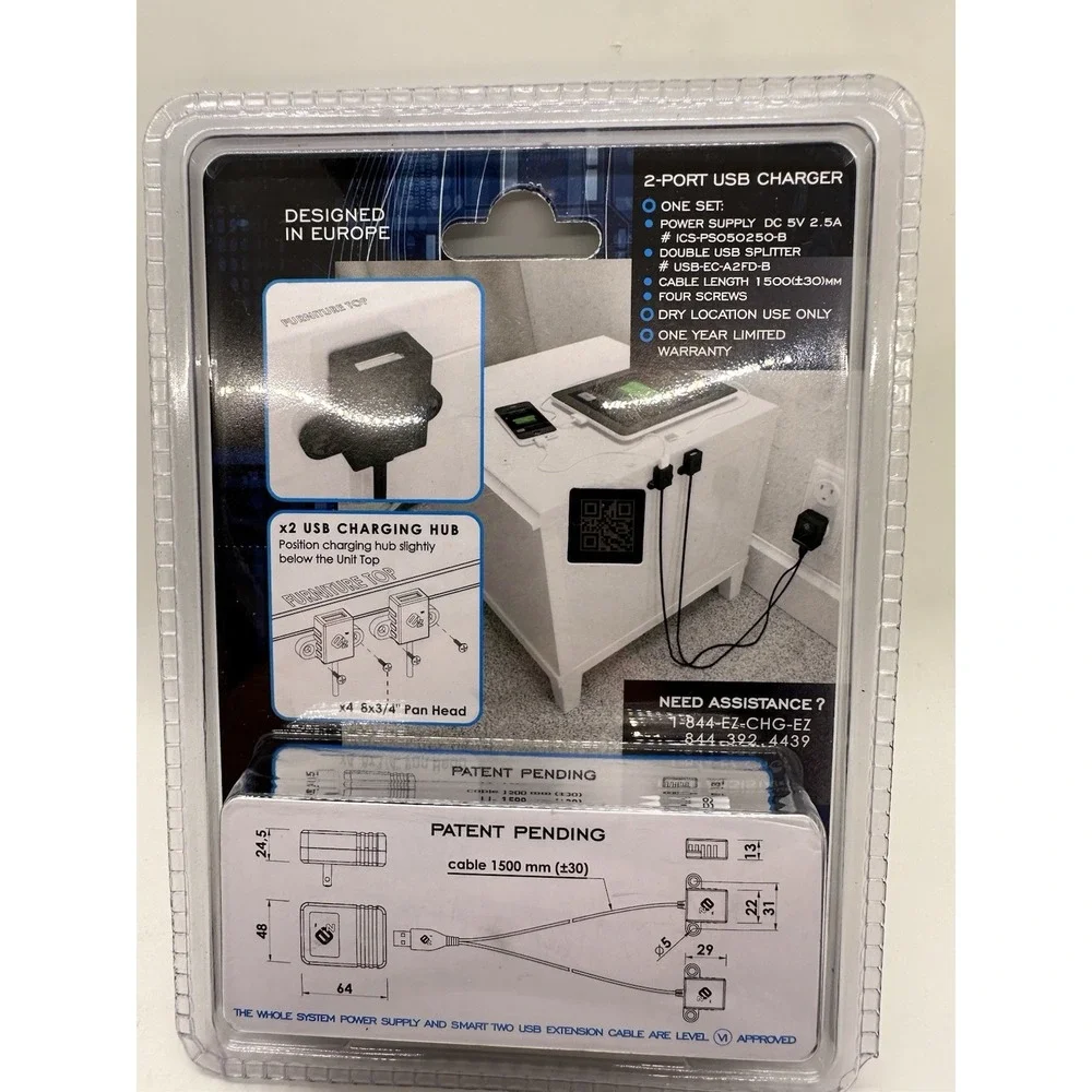 EZ Collection Intelligent Fast Charging System 2 Port USB C  Version‎ A4FD-B